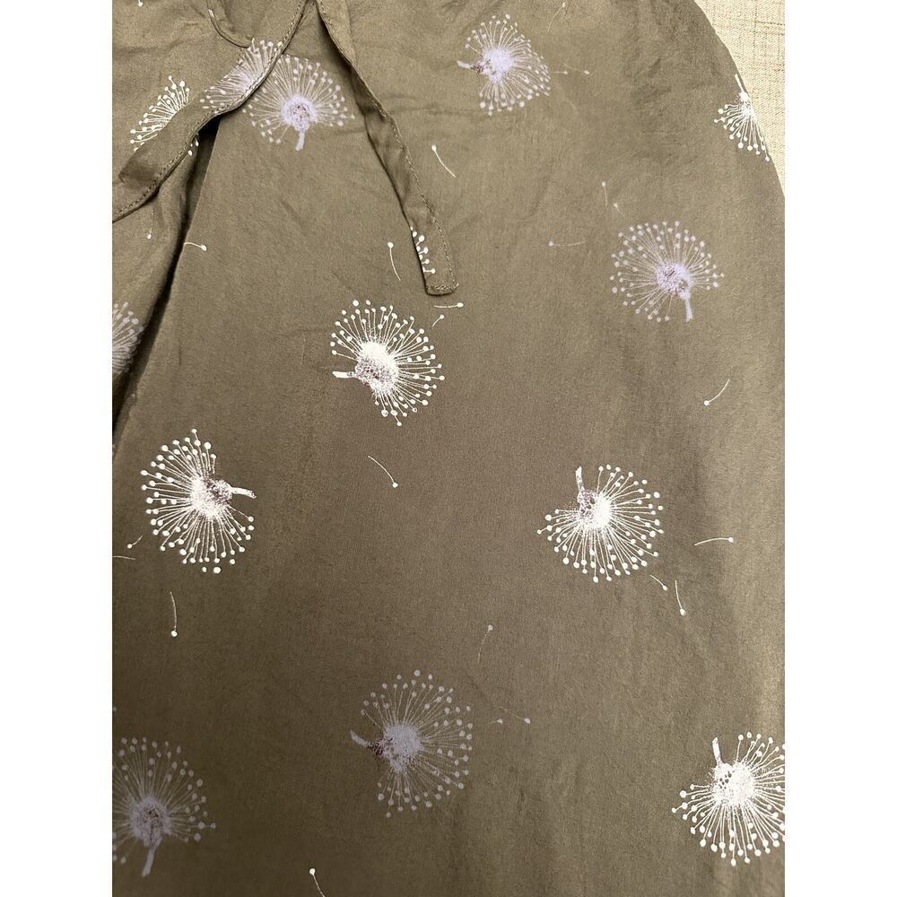 MELROSE AND MARKET Top Womens Medium Dandelion Sleeveless Flowy Blouse Boxy - Picture 4 of 8